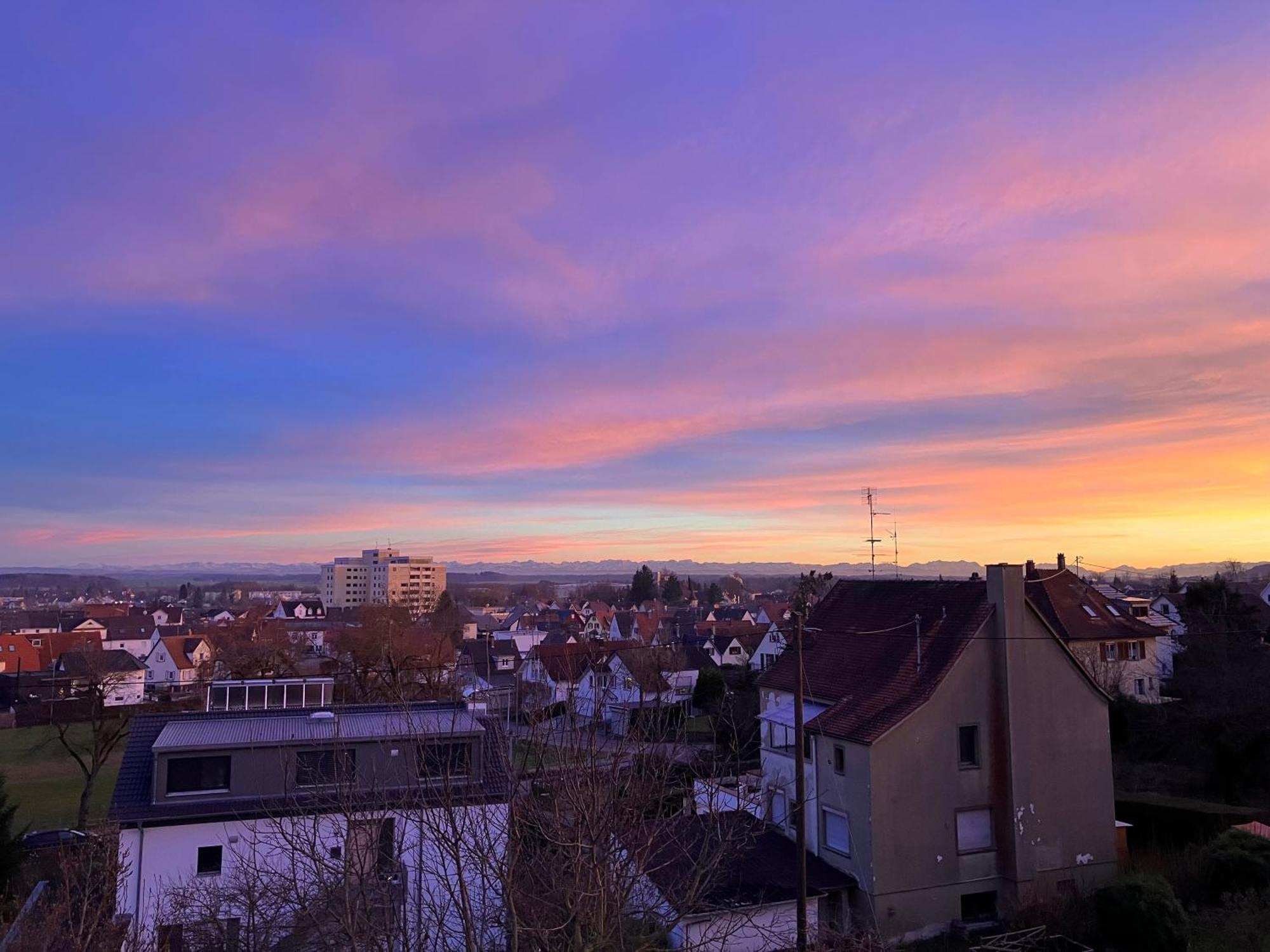 Ferienwohnung Weitblick Bad Schussenried Εξωτερικό φωτογραφία